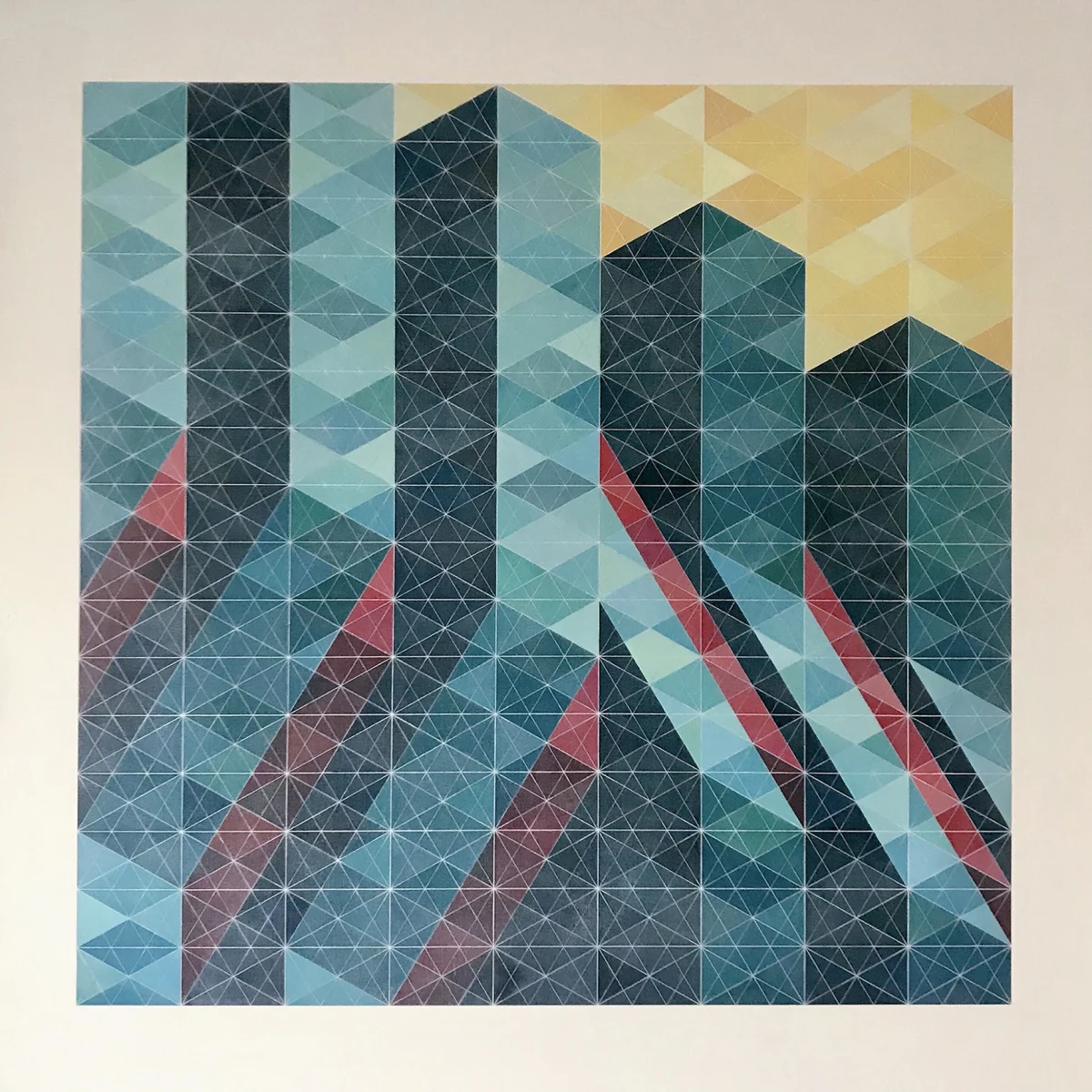 BRUT | 48 x 48 | Acrylique