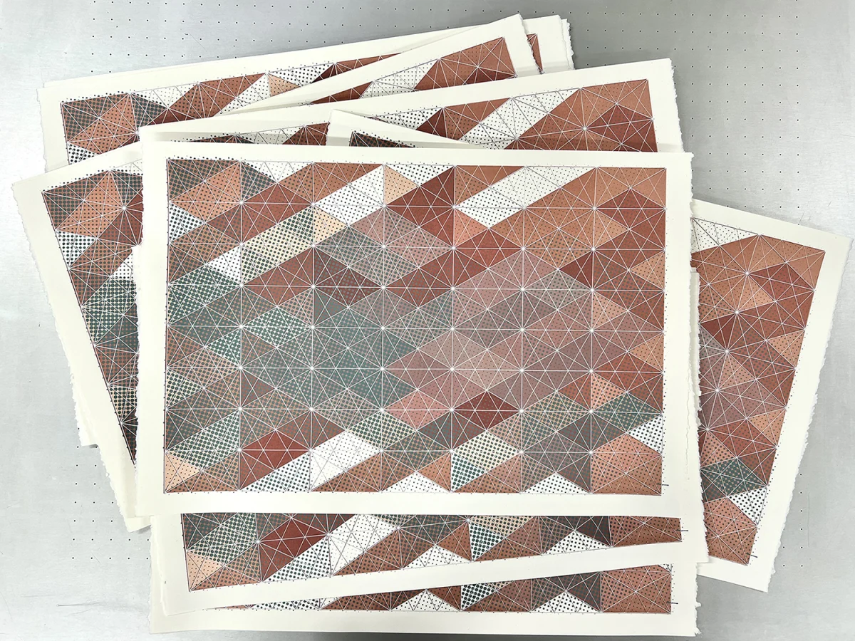 INTERFÉRENCE | 15 x 22 | Sérigraphie