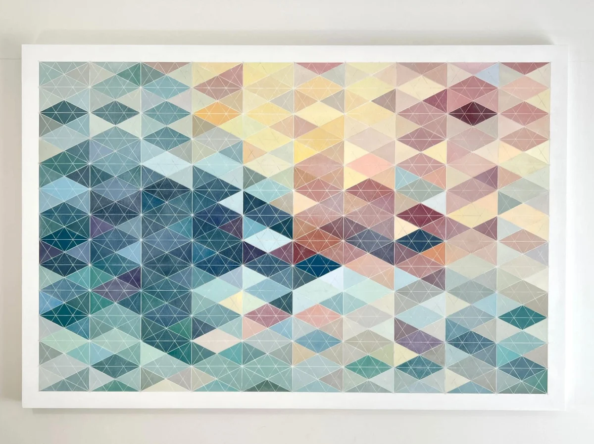 48×32 // Acrylique Géométrique