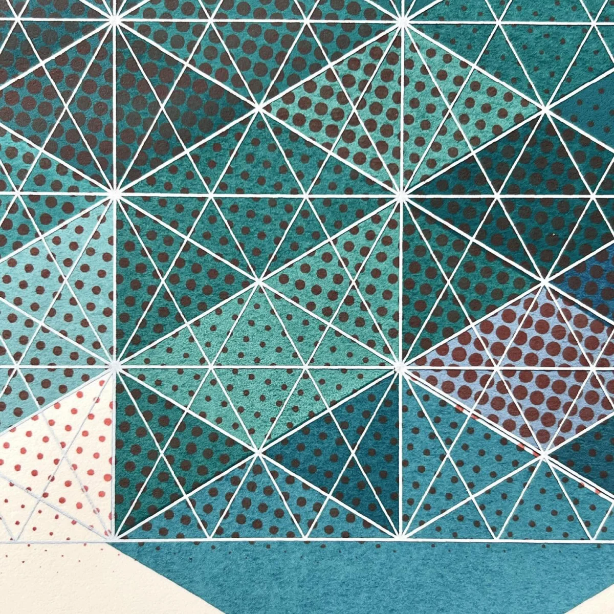 Sérigraphie // TRAME // 22×30