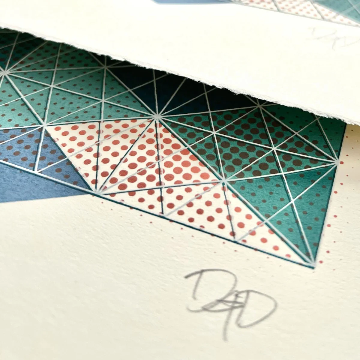 Sérigraphie // TRAME // 22×30